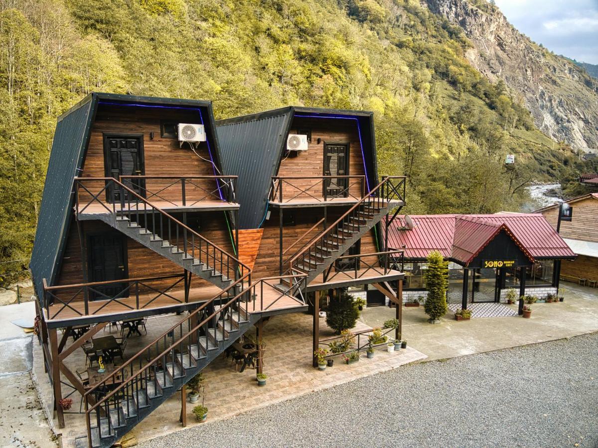 Medi Soho Bungalov Bed and Breakfast Rize Exterior foto